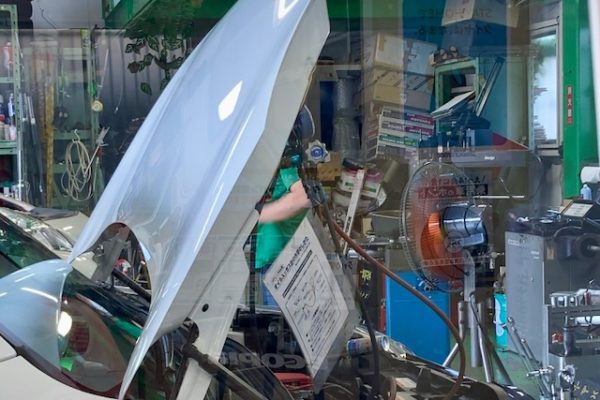 カングーにパワーエアコンプラスを投入