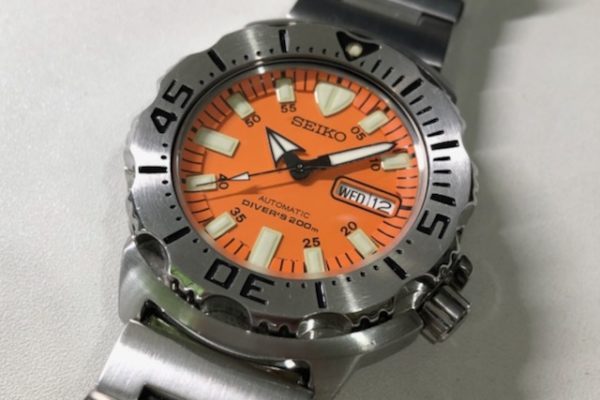 セイコーオレンジモンスターオーバーホール