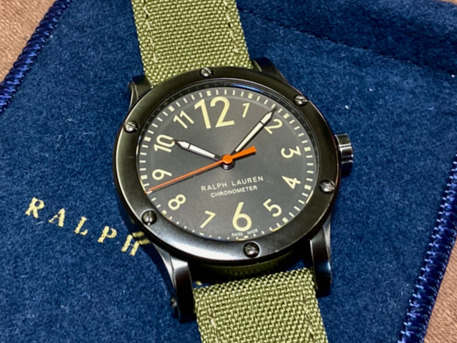ラルフローレンの腕時計 サファリRL67クロノメーターを購入 