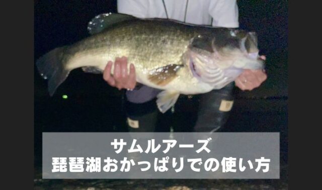 サムルアーズ コトカス/サミングの琵琶湖での使い方